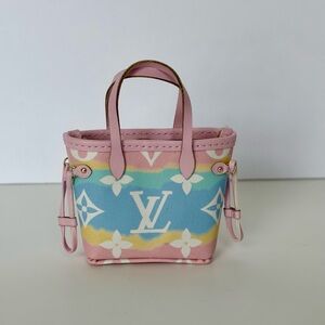Adorable Labubu Mini Bag in Pastel Pink and Blue